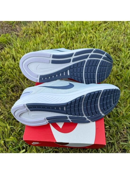 * 10 MEN’S NIKE AIR ZOOM STRUCTURE 24 PURE PLATINUM / LIGHT GRAY DA8574-005